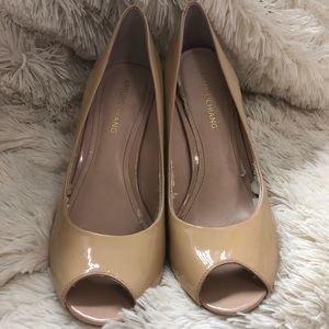 Nude Arturo Chiang pumps—they need a little TLC